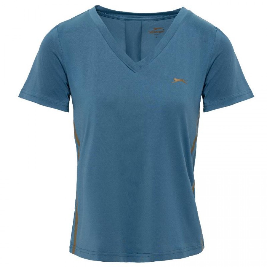 Camiseta Slazenger Lucia Azul Mujer  Oferta + Barato