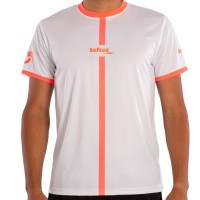 Camiseta Softee Tipex Blanco Coral Fluor Junior  Oferta + Barato