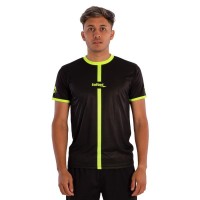 T-Shirt Softee Tipex Preto Amarelo Fluor  Oferta + Barato