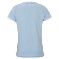 T-shirt féminin bleu Stretch Glacier Team Tecnifibre
