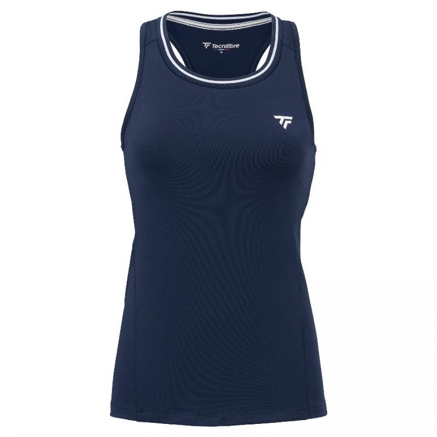 Camiseta Tecnifibre Team Tech Azul Marino Mujer