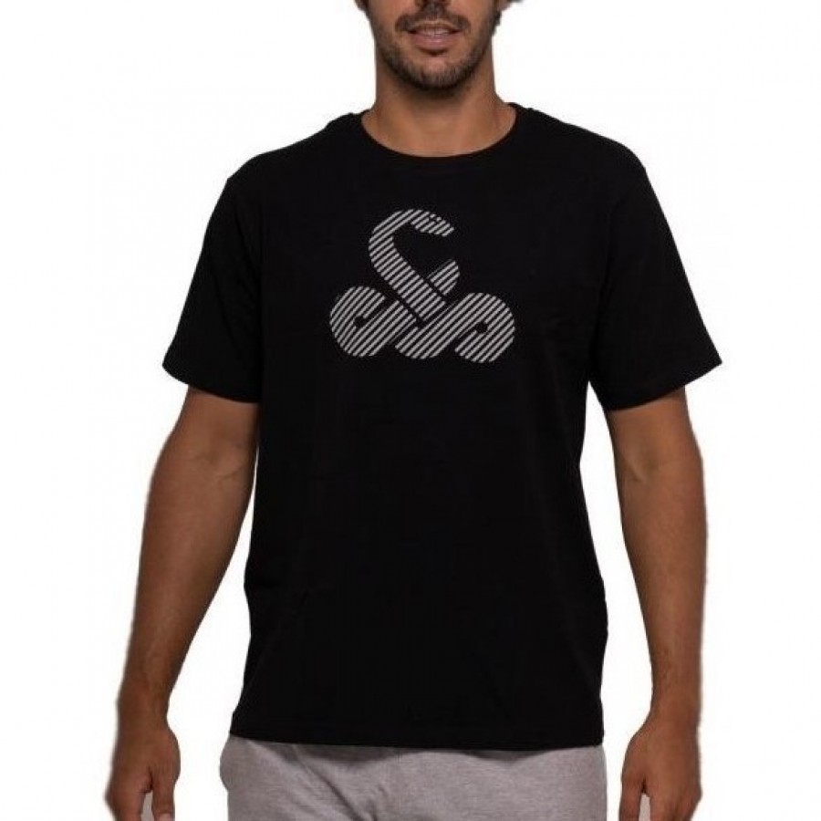 Black Taipan Viper T-Shirt PADELPOINT Black Taipan Viper T-Shirt