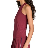 Camiseta Wilson Fieldhouse Rojo Oscuro Mujer