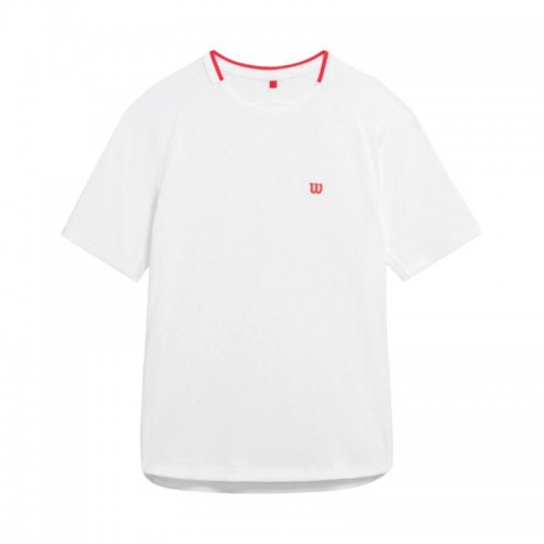 Camiseta Wilson Serve Out Blanco