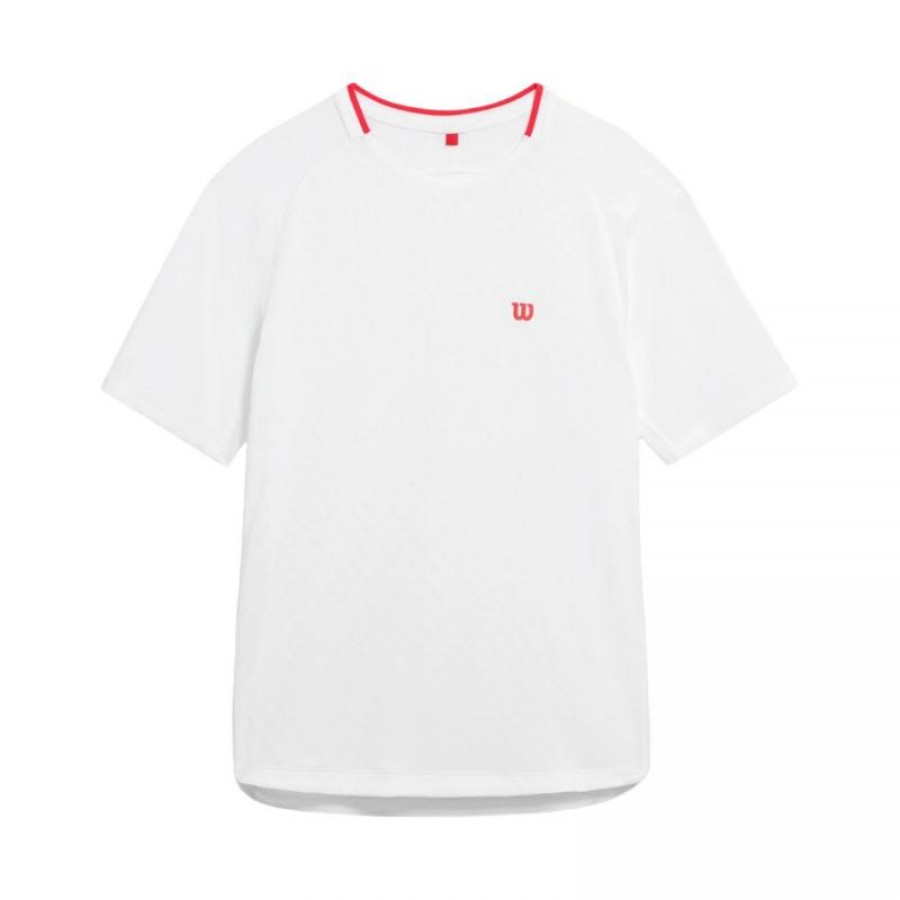 Camiseta Wilson Serve Out Blanco