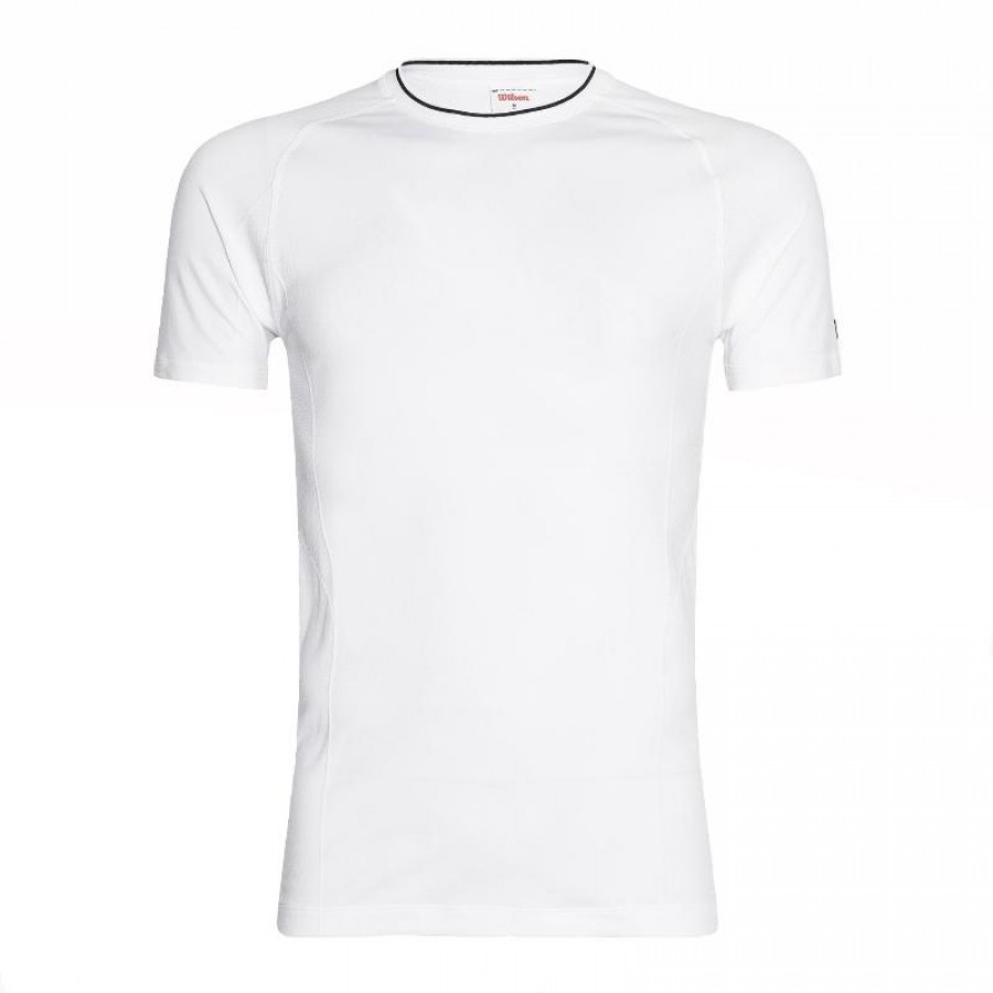 Camiseta Wilson Equipe Seamless Crew Blanco  Oferta + Barato