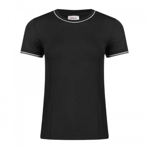 Wilson Team Seamless Black Women''s T-Shirt