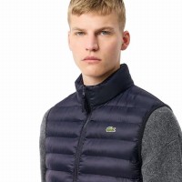 Lacoste Puffer Vest Navy Blue