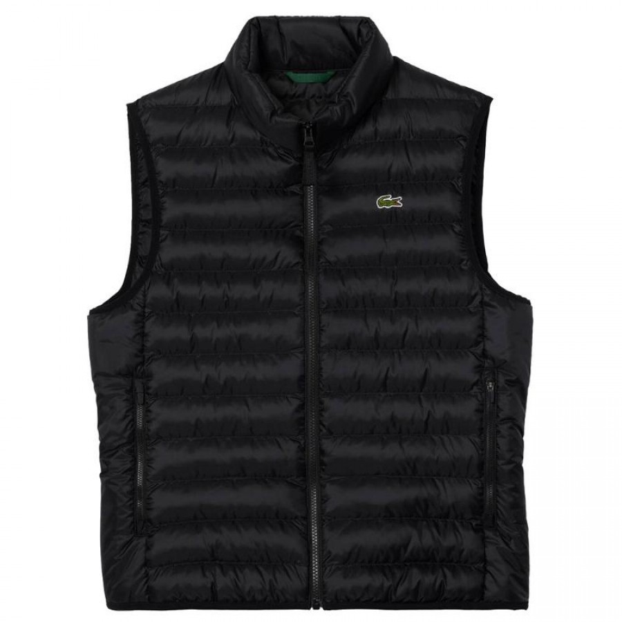 Chaleco Lacoste Puffer Negro