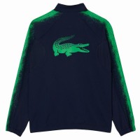 Chandal Lacoste Daniil Medvedev Tenis Azul Marino Verde  Offre - Pas cher