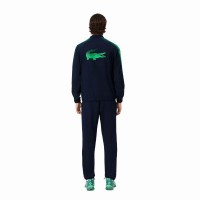 Chandal Lacoste Daniil Medvedev Tenis Azul Marino Verde  Offre - Pas cher