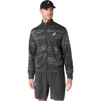 Giacca grigio grafite Asics Match