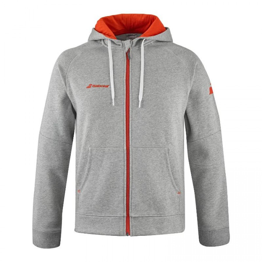 Chaqueta Babolat Exercise Gris Jaspeado