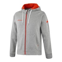 Chaqueta Babolat Exercise Gris Jaspeado
