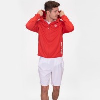 Chaqueta Bidi Badu Crew Hood Rojo  Offer + Cheap
