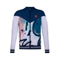 Bidi Badu Hayo Jacket Dark Blue White PADELPOINT Bidi Badu Hayo Jacket Dark Blue White