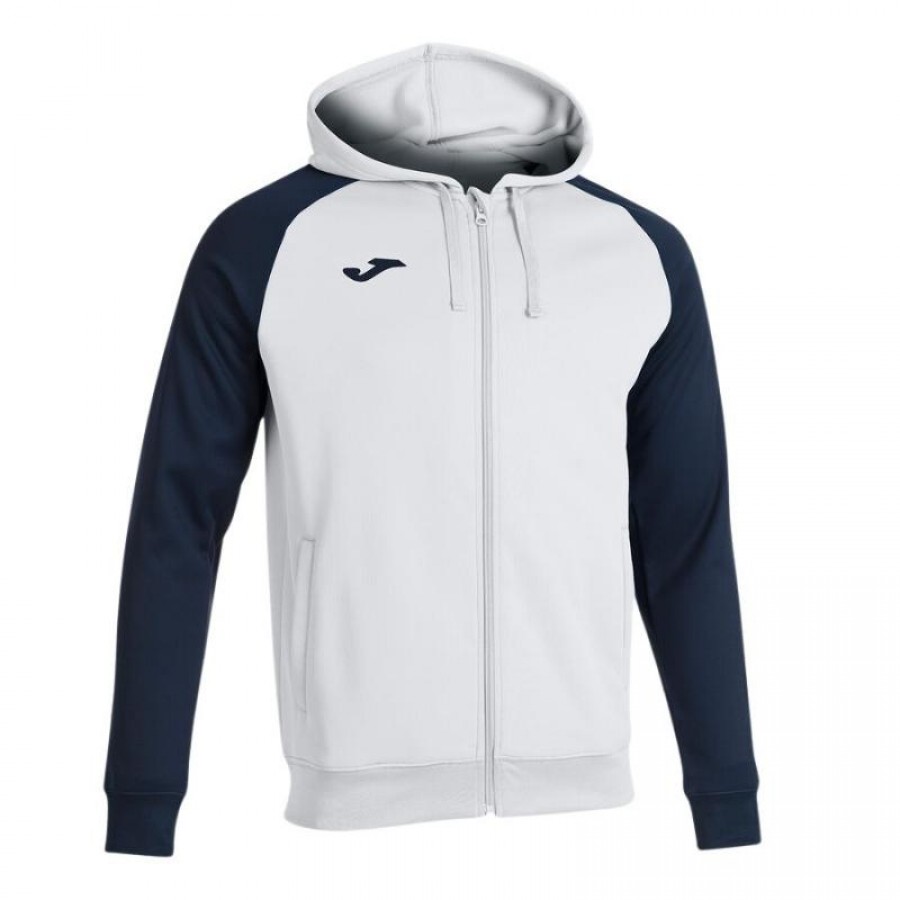 Casaco Joma Academy IV Branco Azul Marinho  Oferta + Barato