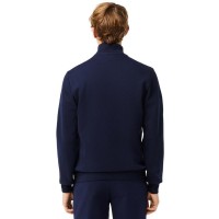 Lacoste Sport Navy Blue Cotton Jacket