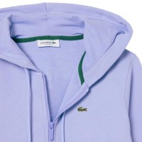 Lacoste Sport Cotton Jacket Blue Violet Women