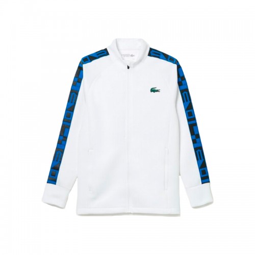 White Lacoste Sport Jacket