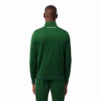 Chaqueta Lacoste Tenis Verde Blanco  Oferta + Barato