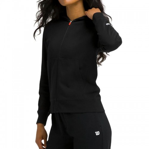 Wilson Team Zip Jacket Black Women