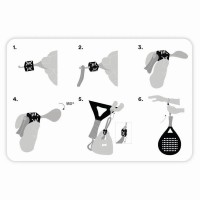 Black Constrictor Cord Closure 3 Units