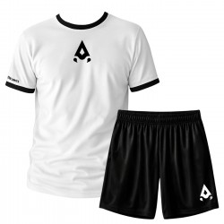 Alacran Conjunto Branco Selvagem Preto