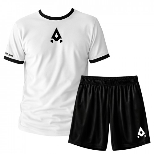 Alacran Conjunto Branco Selvagem Preto