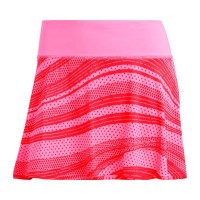 Saia Adidas Club Graphic Rosa  Oferta + Barato