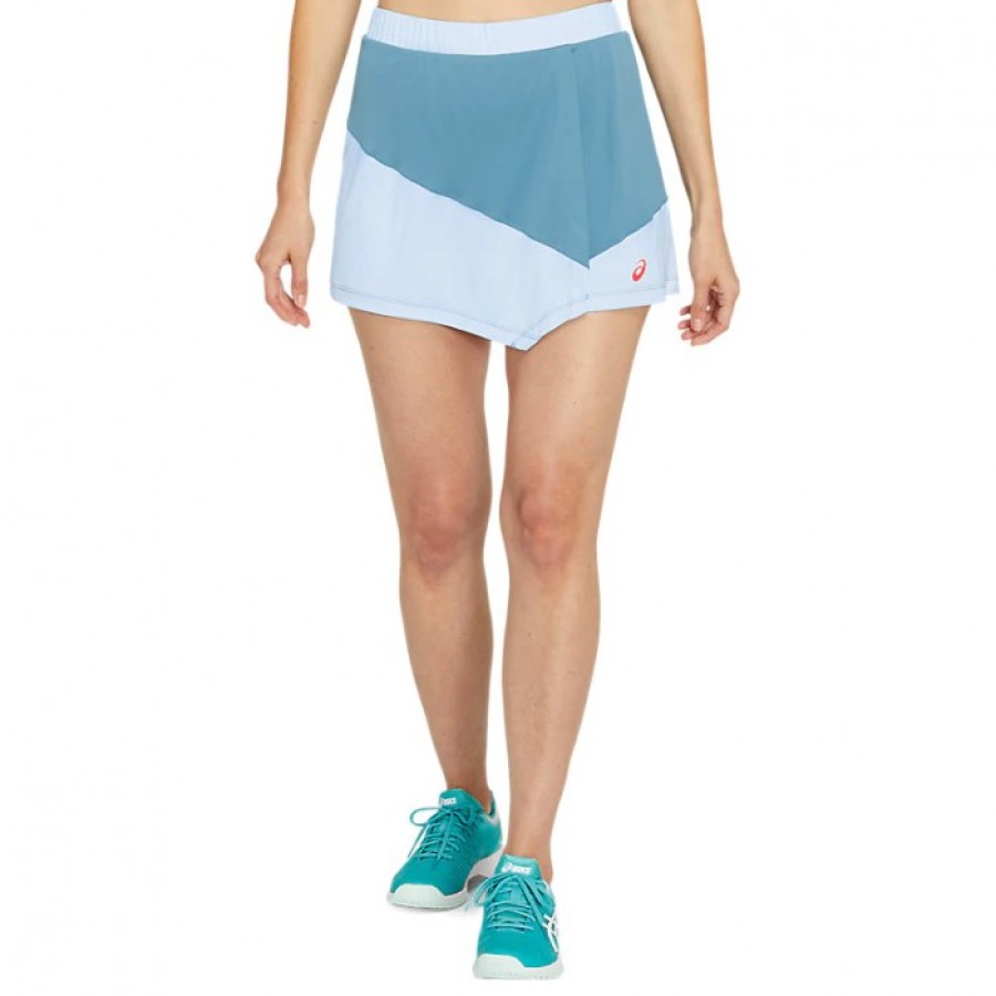 Asics Club Light Blue Skirt | Tienda Online PADEL POINT Asics Club Light Blue Skirt - Barata Oferta Outlet