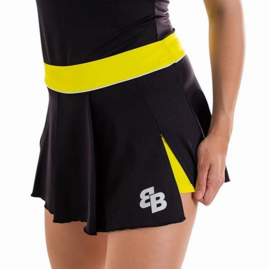 BB Shot Skirt Black Yellow  Offer + Cheap