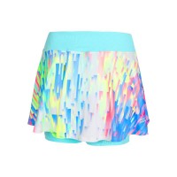 Falda Bidi Badu Melbourne Impresso Wavy Aqua Mix Junior  Oferta + Barato