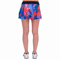 Falda Bidi Badu Estampa Estampada Ondulada Azul Oscuro  Oferta + Barato