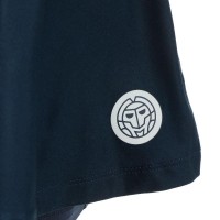Bidi Badu Twiggy Impresso Ondulado Azul Escuro Mix Saia  Oferta + Barato