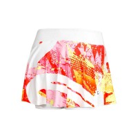 Falda Bidi Badu Wild Arts Printed Wavy Blanco Mix Junior  Oferta + Barato