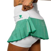 Falda Cartri Telma Blanco Verde  Oferta + Barato