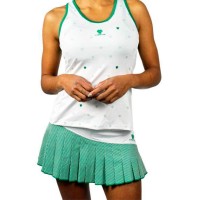 Falda Cartri Telma Blanco Verde  Oferta + Barato