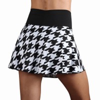 Falda Endless Lux II Negro Houndstooth  Offer + Cheap