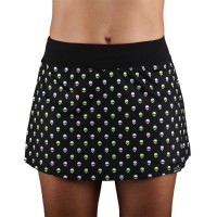 Falda Endless Minimal Print Skulls Verde  Oferta + Barato