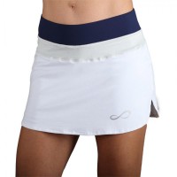 Falda Endless Race Blanco Plata  Oferta + Barato