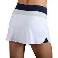 Falda Endless Race Blanco Plata  Oferta + Barato