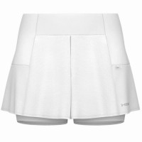 Head Performance Skirt White Silver  Offer + Cheap