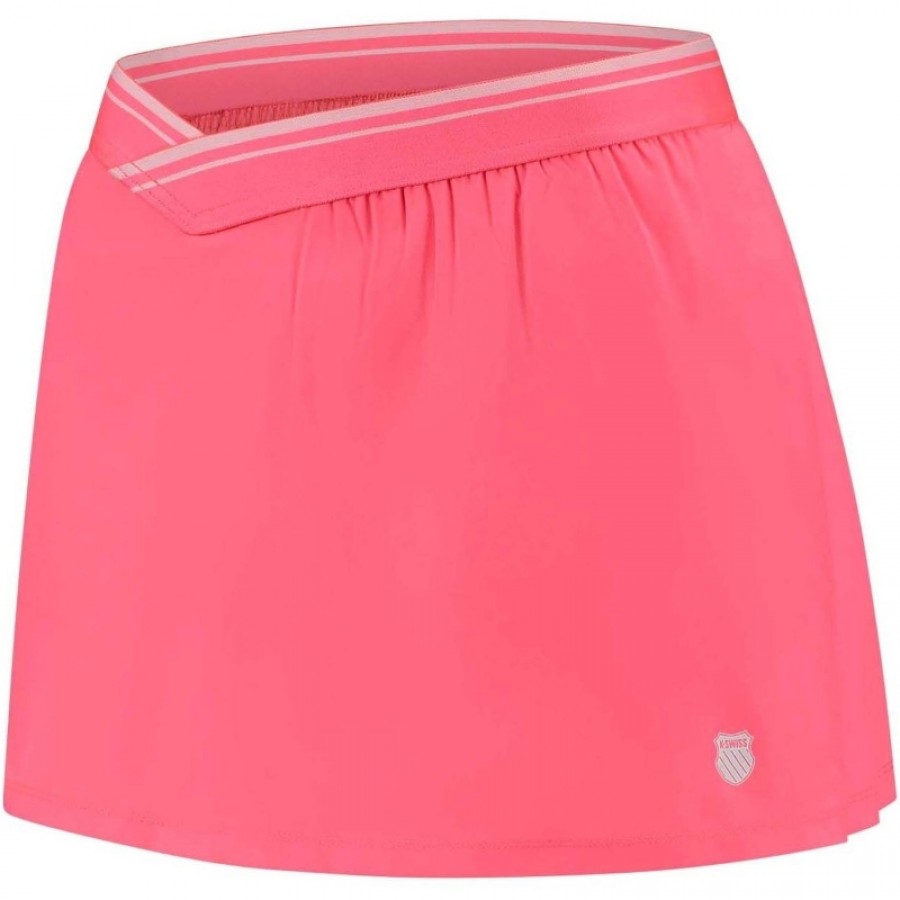 Falda Kswiss Hypercourt Fancy 2 Rosa  Offre - Pas cher