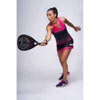 Viper Skirt Diva Lethal Black Pink PADELPOINT Viper Skirt Diva Lethal Black Pink