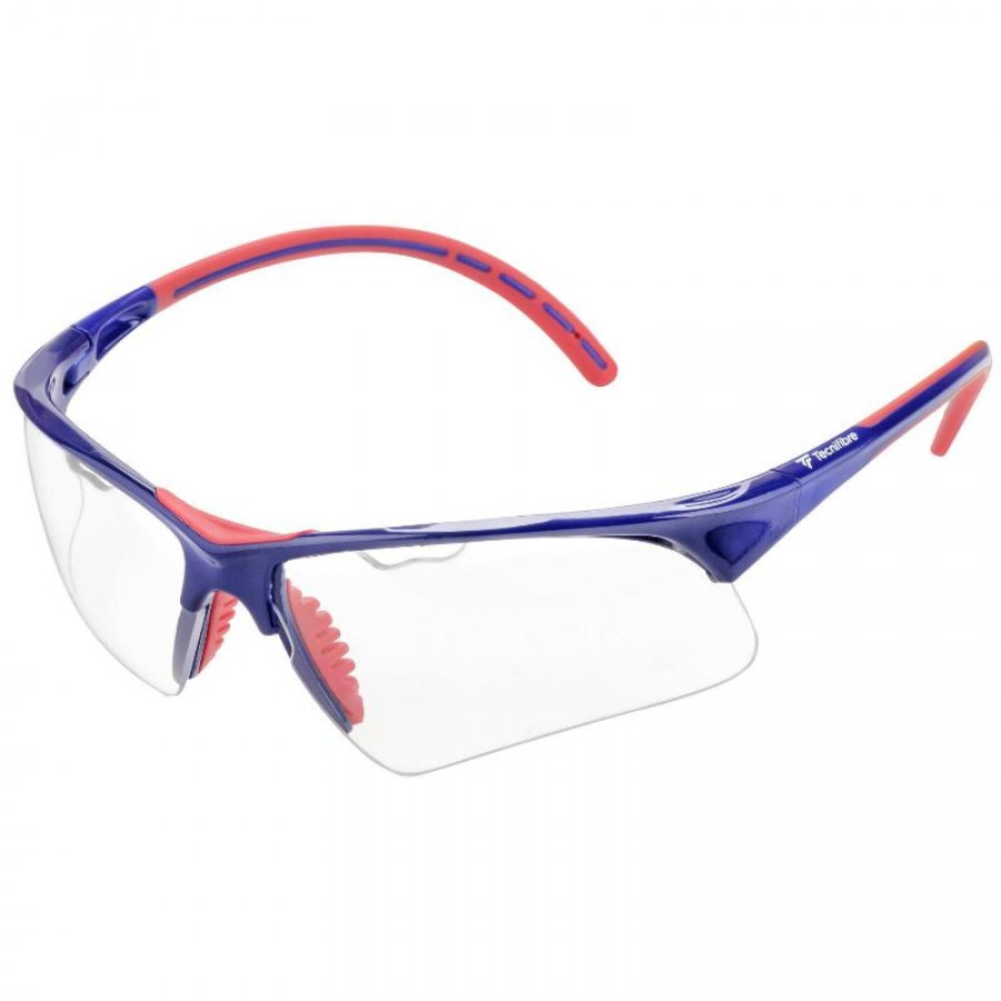 Tecnifibre Red Blue Squash Glasses  Offer + Cheap