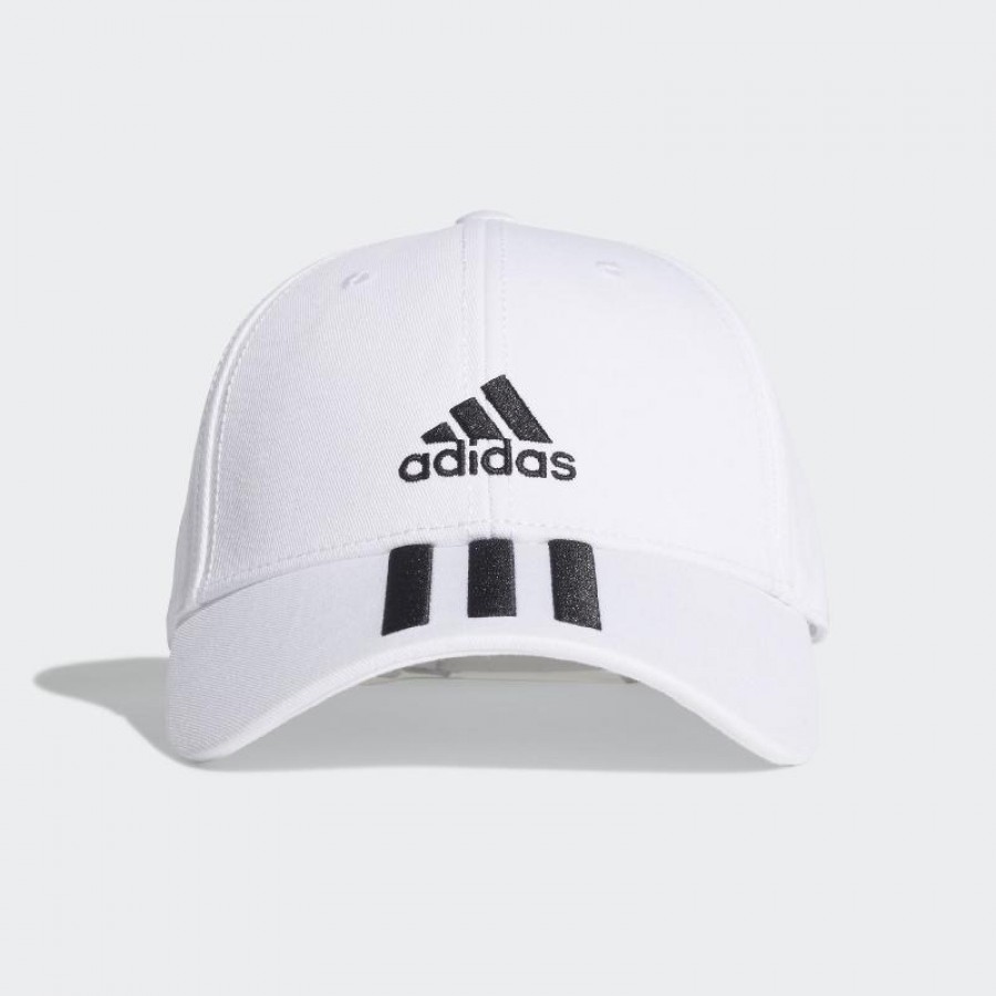 Gorra Adidas BaseBall 3 Stripes Blanco PADELPOINT Gorra Adidas BaseBall 3 Stripes Blanco