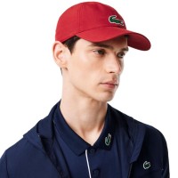 Lacoste Djokovic Sport Microfiber Cap Borgonha  Oferta + Barato