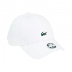 Gorra Lacoste New Era Logo Blanco