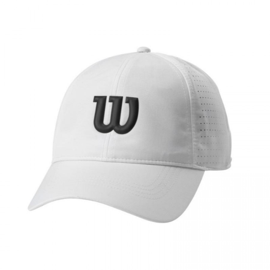 Wilson Ultralight Black White Cap PADELPOINT Wilson Ultralight Black White Cap